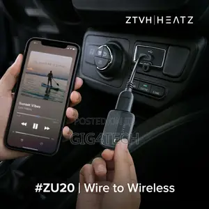 Heatz ZU20 Wireless Apple CarPlay Android Auto Adapter