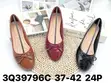 Women's Elegant Patent Flat Shoes - 1