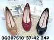 Women's Elegant Patent Flat Shoes - 5