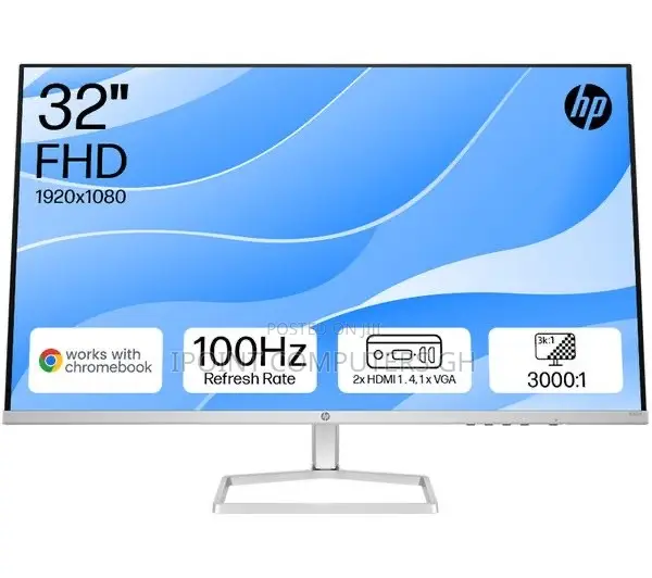 HP 32 Inch Full HD IPS Monitor - 1