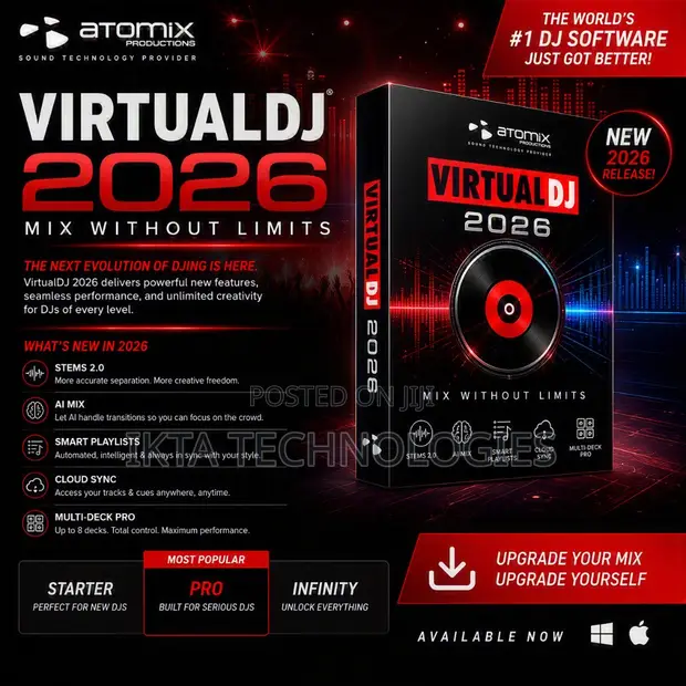 Atomix VirtualDJ 2026 Pro Infinity V8 Full Version - 1