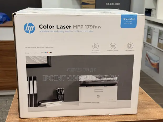 HP Color Laser MFP 179fnw All-in-One Printer - 1