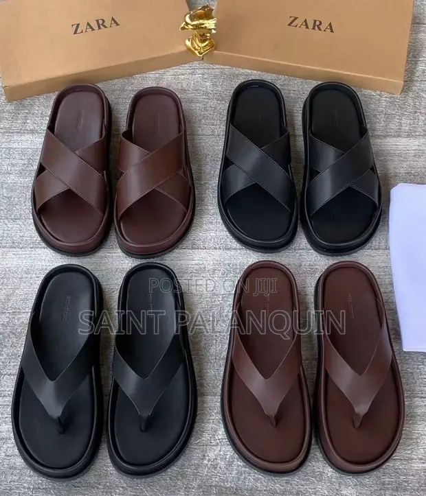 Zara Men's Slip-on Sandals & Slides - 1