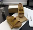 Zara Men's Tan Dual-Strap Leather Sandals - 2