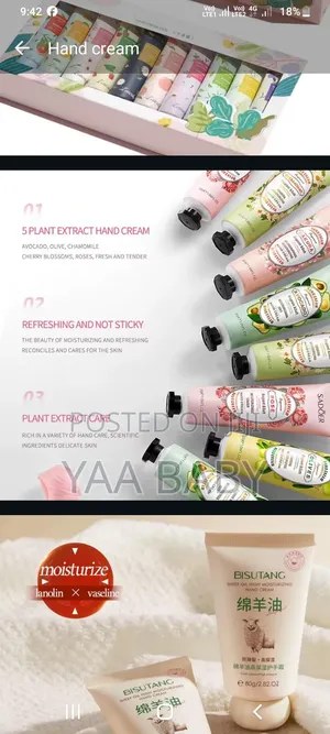 SADOER Fragrant & Soft Hand Cream (30g)