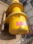 Heavy-Duty Yellow Electric Winch Motor (3-Phase) - 4