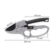 Brand New Pruning Shears - Metal Handle - 4