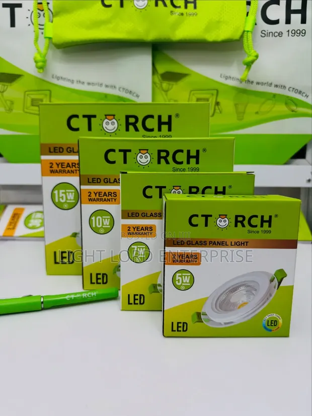 Upwise CTORCH LED Glass Panel Downlight - 1
