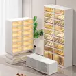 9 Tiers Collapsible Shoe Rack - 3