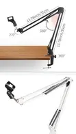 Deskside Microphone Mount for Mini Studio - 4