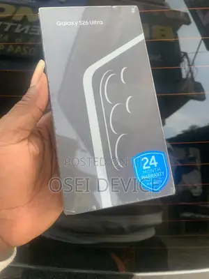 New Samsung Galaxy S26 Ultra 5G 1TB Black