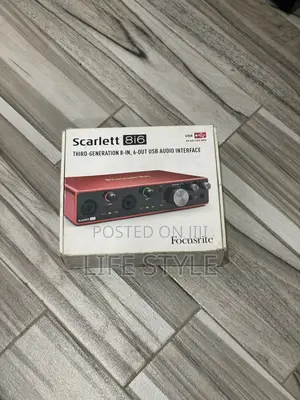 Scarlett 8i6 3rd Gen Audio Interface