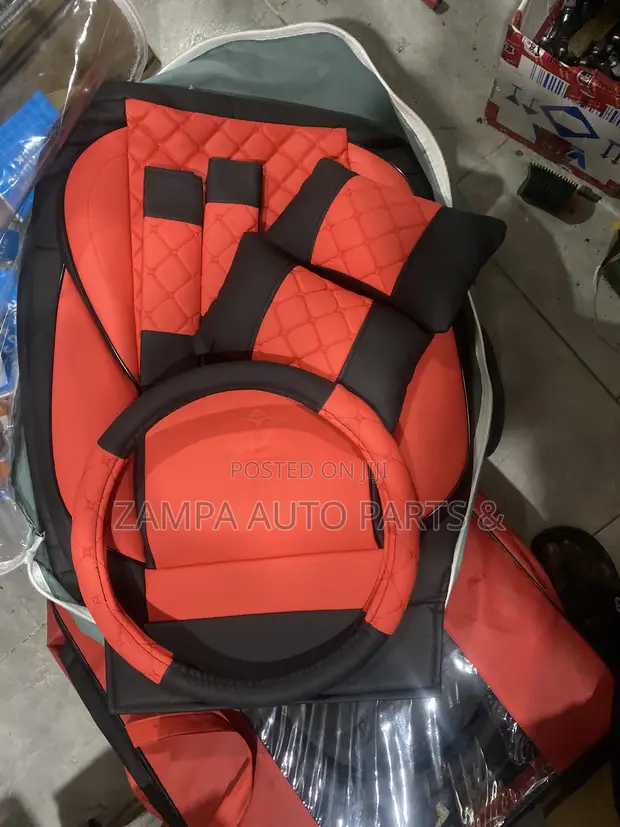 Leather Car Interior Accessory Set (Seat Covers) - 1