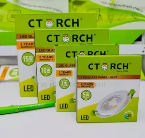 CTORCH LED Glass Panel Downlight
