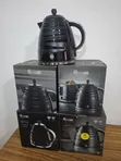 Swan Symphony 1.7L Plastic Kettle - Black - 1