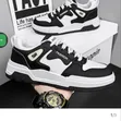 SR Max Black White Chunky Sneakers - 1