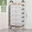 6 Tier Shoe Rack Organizer - 2