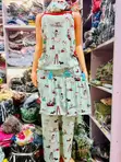 Ladies 4-in-1 Cotton Nightwear Set - 3