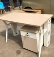 1.2m Office Desk with Cabinet - 3