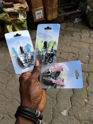 Flash LED Tyre Valve Covers - Full Set
