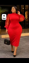 Adire Multi-Colour Bodycon Dress - 2