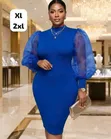 Adire Multi-Colour Bodycon Dress - 3