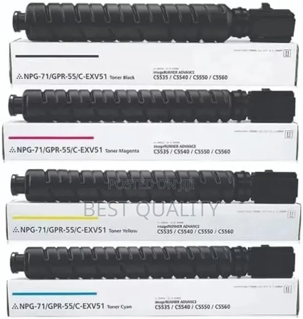 Canon NPG-71 GPR-55 C-Exv51 High Yield Toner Cartridge - 1