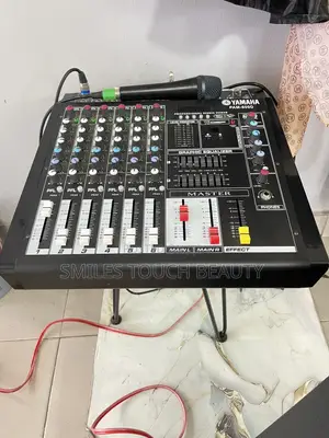 Yamaha PAM-6000 Sound Mixer & Speakers Rental
