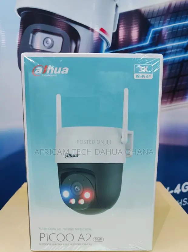 Dahua 5MP Outdoor Wi-Fi Pan Tilt Network Camera - 1