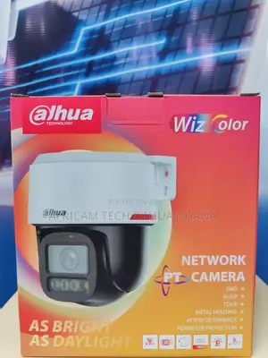 Dahua 5MP Outdoor Wi-Fi Pan Tilt IP Camera with WizColor