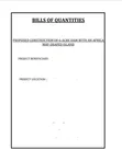 Quantity Surveying Services - 1
