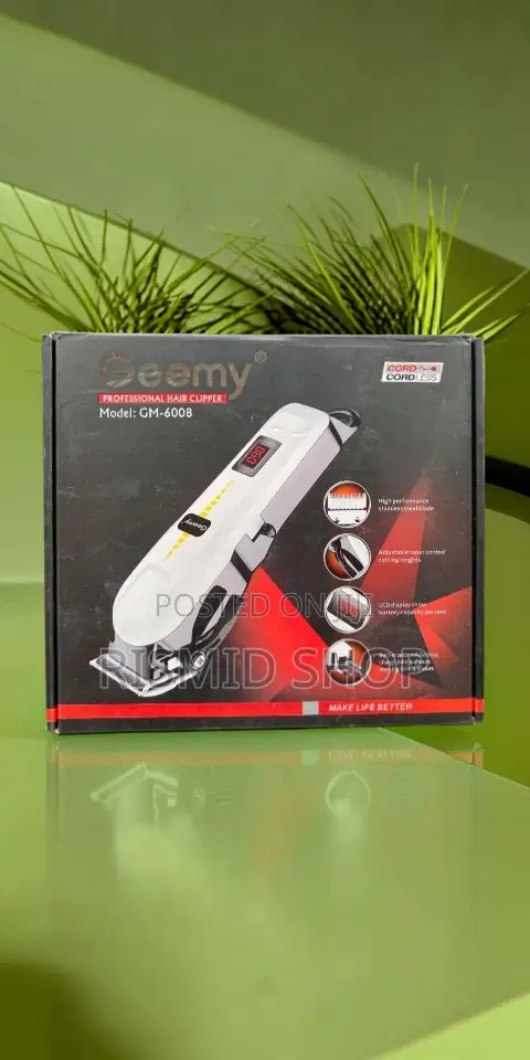Geemy GM-6008 Professional Hair Clipper - 1