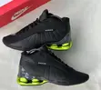 Original Nike Shox BB4 Black, Neon Green - 2