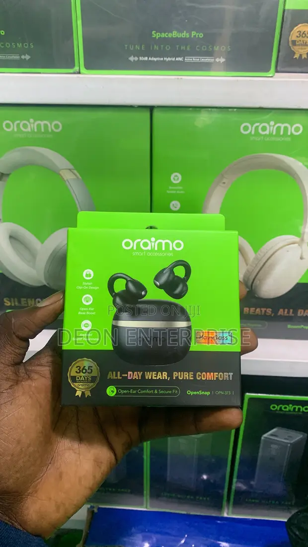 Oraimo OpenSnap Wireless Earbuds - 1