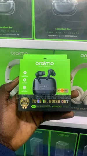 Oraimo Spacebuds Neo+ Wireless Earbuds - Black