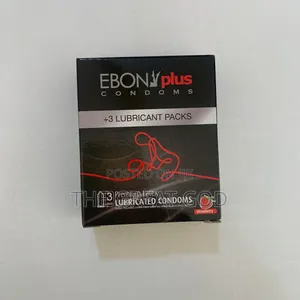 Ebony Condoms with Gel