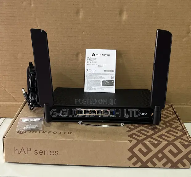 MikroTik hAP ax3 Router AX1800 Wi-Fi 6 - 1
