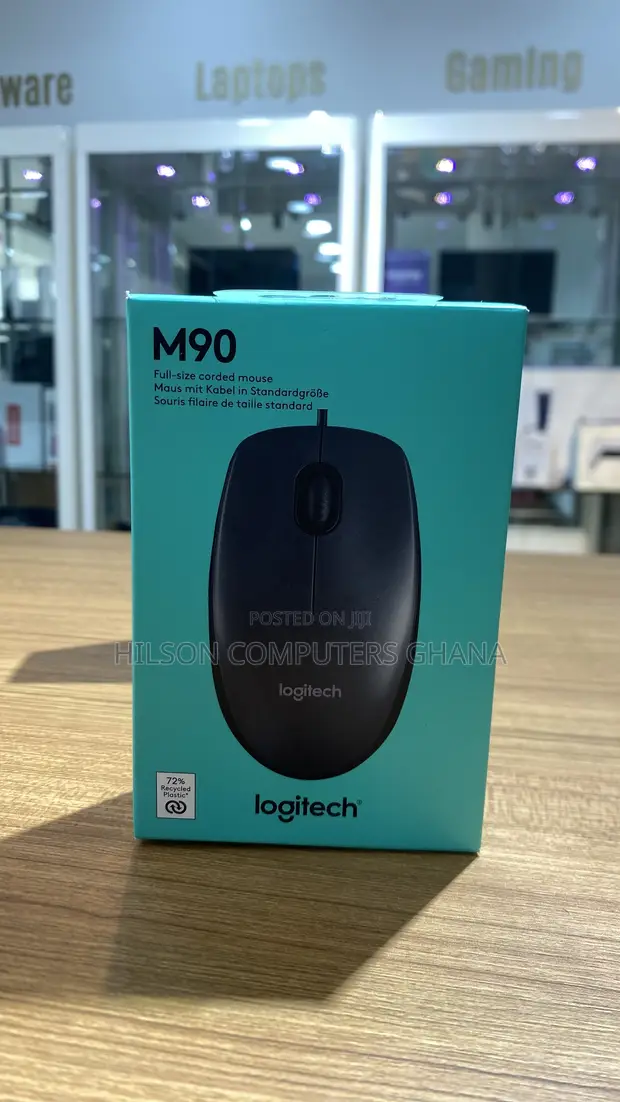 Logitech M90 Wired Mouse - 1