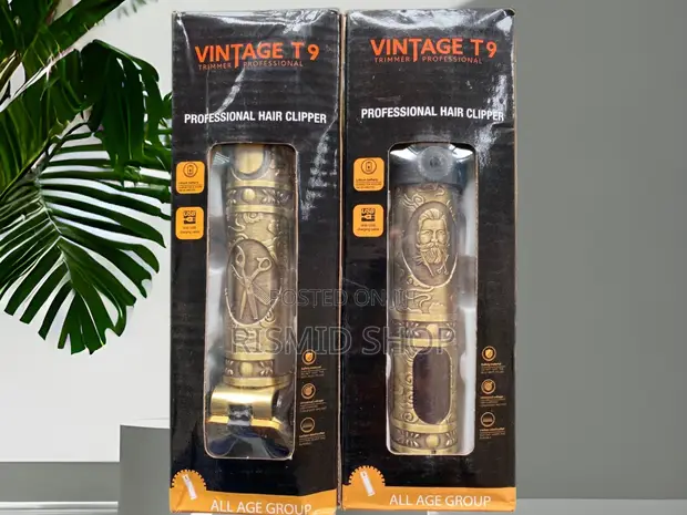 Vintage T9 Rechargeable Hair Clipper - 1