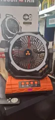 Rechargeable Fan and Light with Remote - 1