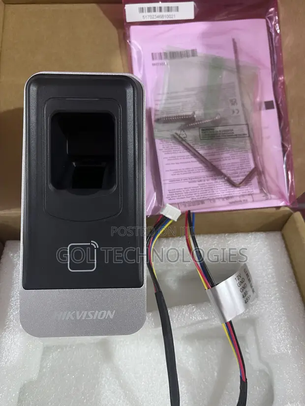 Hikvision DS-K120AMF Fingerprint & Card Reader - 1