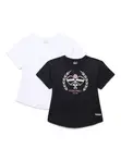 Hind Girl's Solid & Graphic T-Shirt Set (2-Pack) - 1