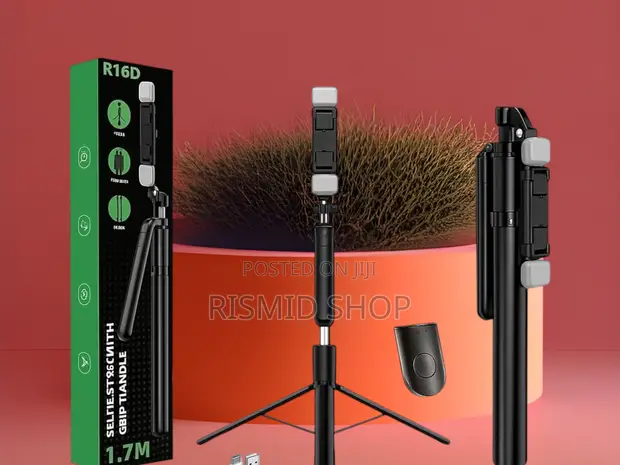 R16d Multi-Function Bluetooth Selfie Stick Tripod - 1