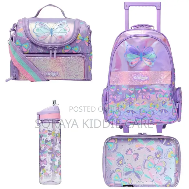 Smiggle Trolley School Bags Set for Kids - 1