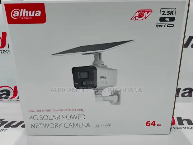 Dahua 4MP 4G Solar Bullet IP Camera - 1