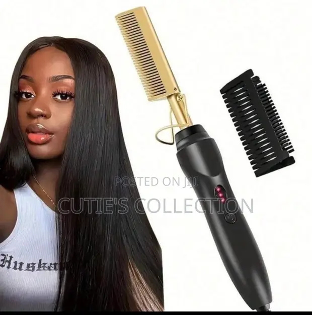Electric Ceramic Hot Press Comb - 1