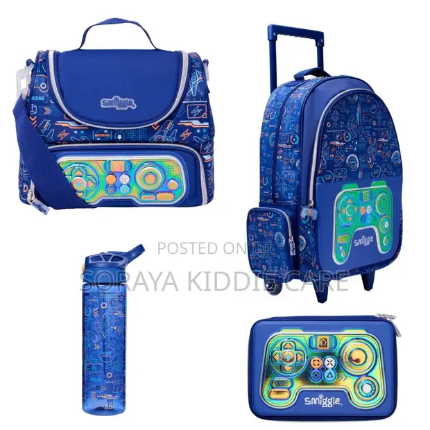 Original Smiggle 4-in-1 Kids Bag Set - 1