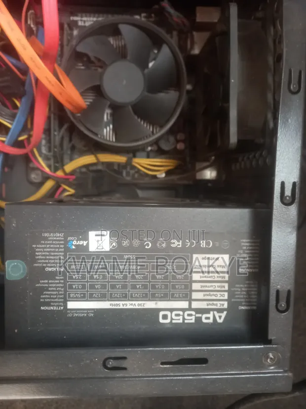 Asus Desktop Computer - Intel Core i5, 12GB RAM, 128GB SSD + 500GB HDD - 1