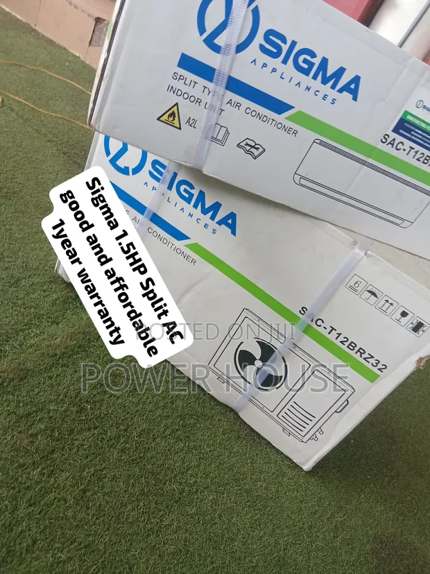 Sigma 1.5HP Air Conditioner - Brand New - 1