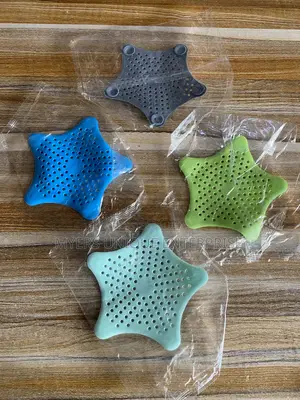 Silicone Kitchen Sink Filter - Star Shape - 5 Pcs